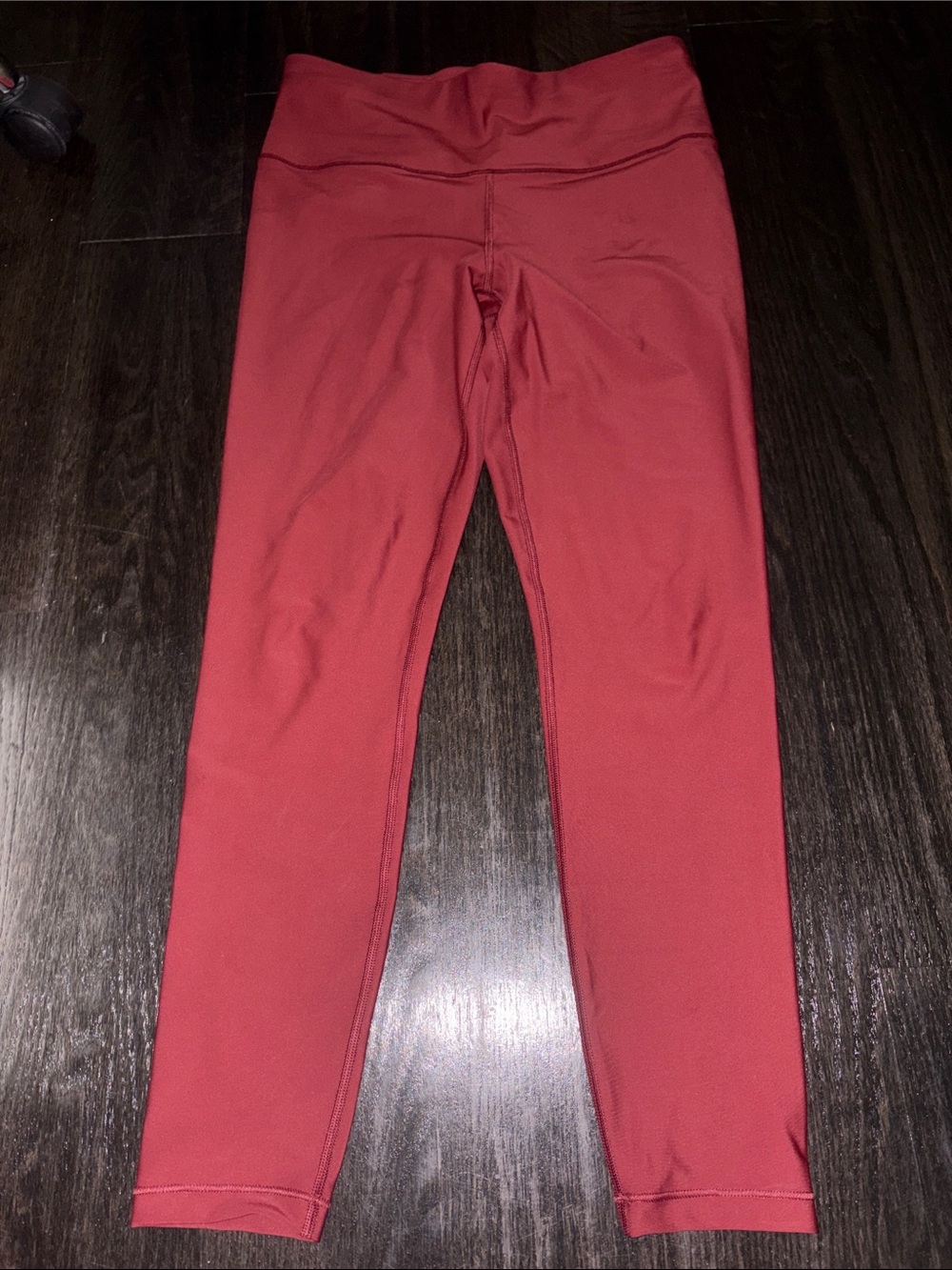 Athleta Girls' Brick Red Performance Leggings